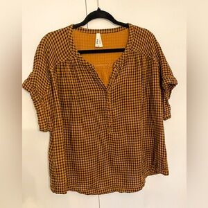 Pact Gauze Short Sleeve, size XL